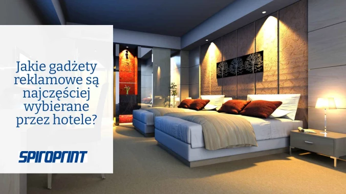 Vilka reklamprodukter väljs oftast av hotell?