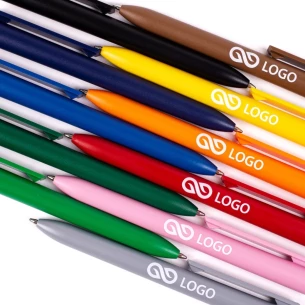 Comet Solid kulspetspenna - Brun