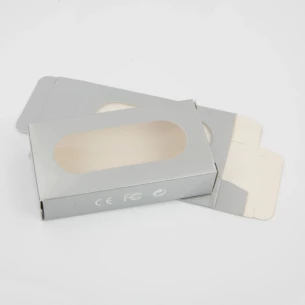 Minnessticksbox i kartong - Silver