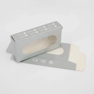 Minnessticksbox i kartong - Silver