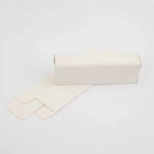 Minnessticksbox i kartong - Vit
