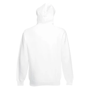FOTL Sweatshirt med genomgående dragkedja och huva - Vit