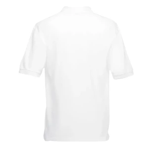 Fruit Of The Loom Premium polotröja - Vit