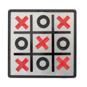 Magnetiskt tic-tac-toe-spel - Svart