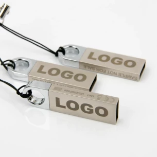 USB-minne Round 16Gb - Silver