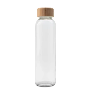Flaska av rent glas