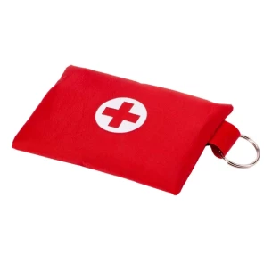 Första hjälpen-kit Basic för resor - Röd
