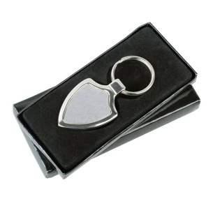 Emblem nyckelring i metall - Silver
