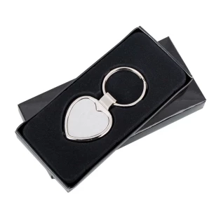 Nyckelring Stout Heart i metall - Silver