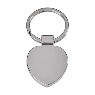 Nyckelring Stout Heart i metall - Silver