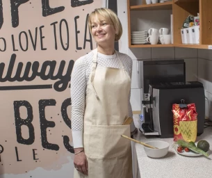 RICE förkläde - Naturell