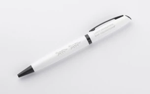 RIO kulspetspenna i fodral - Vit