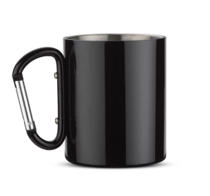 CAMP-mugg med karbinhake - Svart