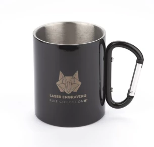 CAMP-mugg med karbinhake - Svart