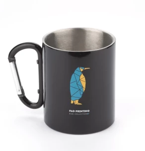 CAMP-mugg med karbinhake - Svart