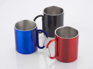 CAMP-mugg med karbinhake - Svart
