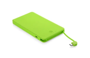 Powerbank VIVID 4000 mAh - Ljusgrön