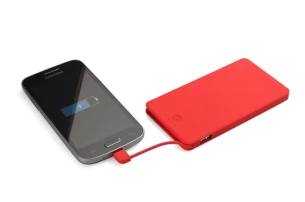 VIVID 4000 mAh powerbank - Röd