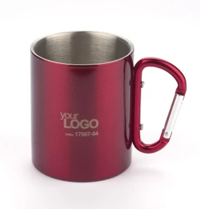 CAMP-mugg med karbinhake - Röd