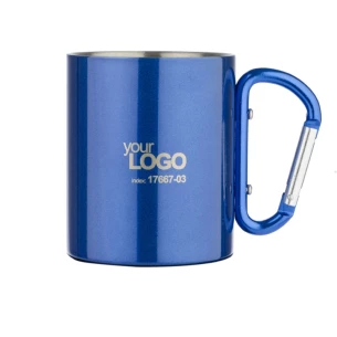CAMP-mugg med karbinhake - Blå