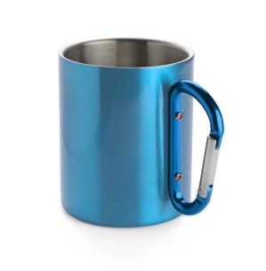 CAMP-mugg med karbinhake - Blå