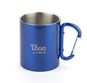 CAMP-mugg med karbinhake - Blå