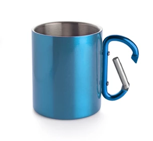 CAMP-mugg med karbinhake - Blå