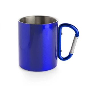 CAMP-mugg med karbinhake - Blå