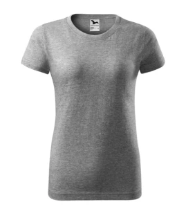 Basic T-shirt för damer - Mörkgrå