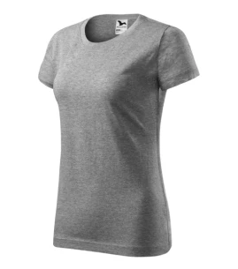 Basic T-shirt för damer - Mörkgrå