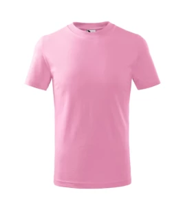 T-shirt Basic för barn - Ljusrosa