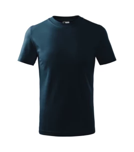 Basic T-Shirt för barn - Marinblå