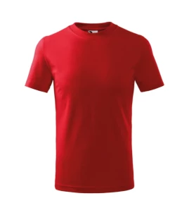 Basic T-Shirt för barn - Röd