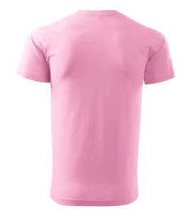 Basic T-shirt för män - Ljusrosa