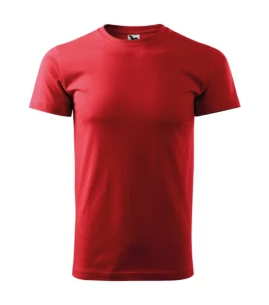 Basic T-Shirt för män - Röd