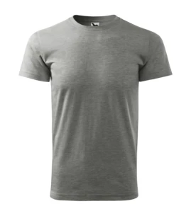 Basic T-shirt för män - Mörkgrå