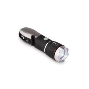 Multifunktionell ficklampa - HAMLIGHT - Svart
