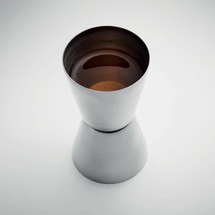 Bartender-måttkopp i stål - FRIZEN - matt silver
