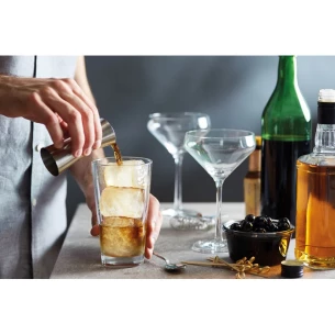 Bartender-måttkopp i stål - FRIZEN - matt silver