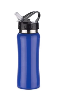 PATRO Bidon i stål 600 ml - Blå