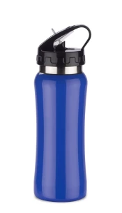 PATRO Bidon i stål 600 ml - Blå