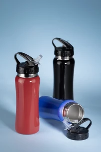 PATRO Bidon i stål 600 ml - Blå