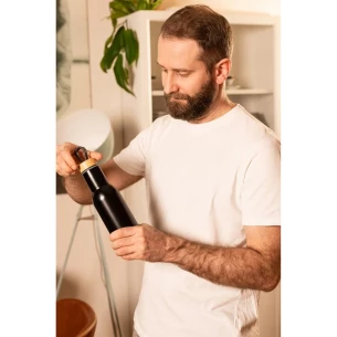 Vakuumflaska 400ml Lome - Svart