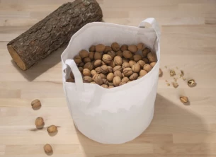 STOR korg i bomull - Beige