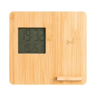 Väderstation med laddare Hixon - Beige