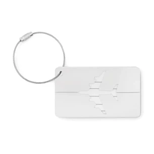 FLY TAG bagagetagg - silver matt