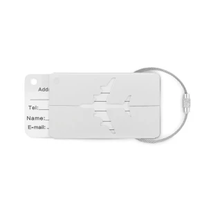 FLY TAG bagagetagg - silver matt
