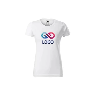 Basic T-Shirt för kvinnor - Vit