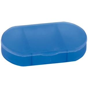 Tablettbehållare med 3 fack Morr - Marinblå