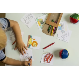 Färgsättning, kritor | Hadley - neutral